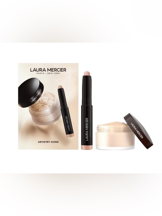 laura mercier Other - laura mercier Mini Duo: Creamy Champagne Stick & Translucent Setting Powder NIB